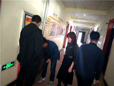 河西成功学校进行校园安全大检查