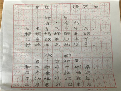河西成功小学举行硬笔书法比赛
