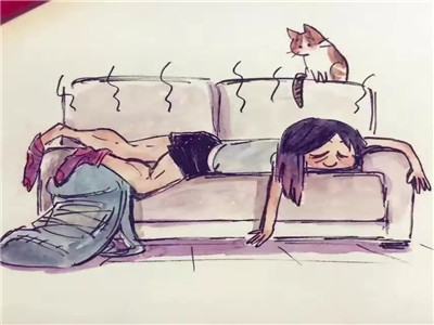 为什么早上看不到乞丐？ ​