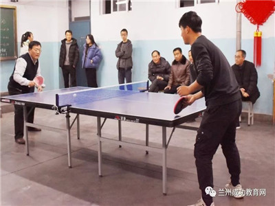 “乒”出干劲，搏出精彩——兰州成功学校第三届乒乓球比赛进行中